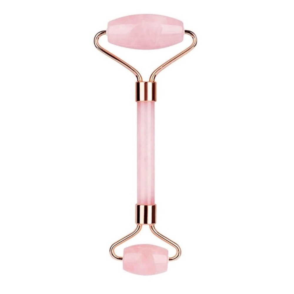 - Rose Quartz Facial Roller